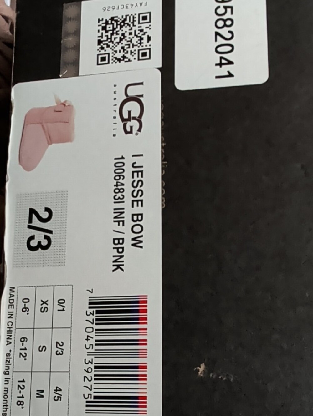 UGG® Baby Girls' Jesse Bow II Booties Size Small 2/3 NIB MSRP $75 - Picture 12 of 13